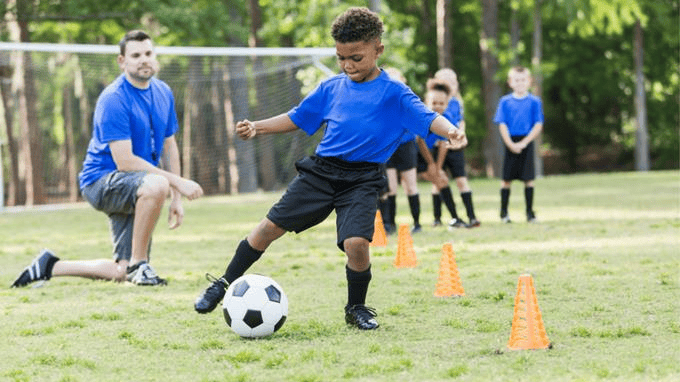 soccer—training the non-dominant foot