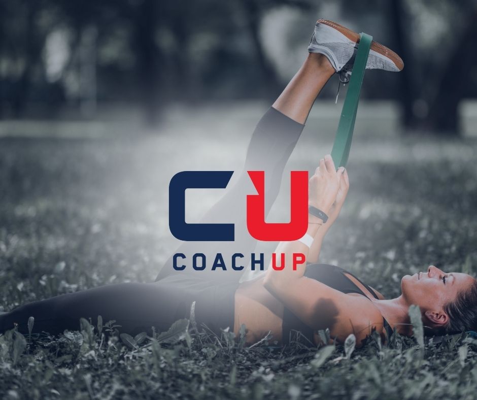 static stretching with a band after training